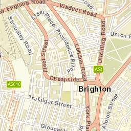 Brighton Street Map