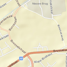 Ninove Street Map