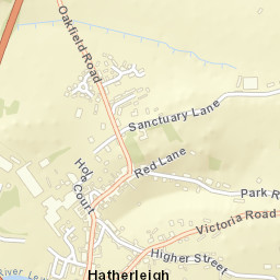 Hatherleigh Street Map