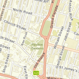 Brighton Street Map