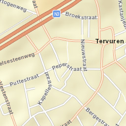 Tervuren Street Map