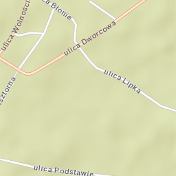 Popielów Street Map