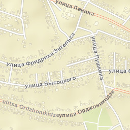 Buturlinovka Street Map