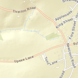 Silverton Street Map