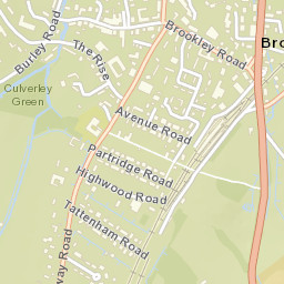 Brockenhurst Street Map