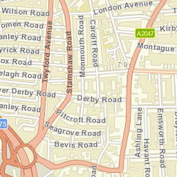 52 Monmouth Rd, Portsmouth PO2, UK Street Map