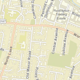 52 Jubilee Avenue, Rustington, West Sussex BN16, UK Street Map