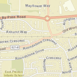 31 Old Worthing Road, East Preston, Littlehampton, West Susse Street Map