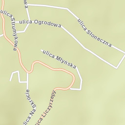 Sosnówka Street Map