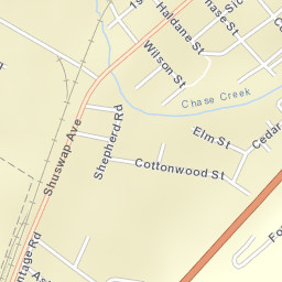 Chase Street Map