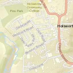 Holsworthy Street Map
