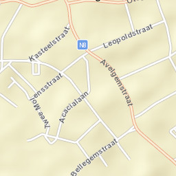 Zwevegem Street Map