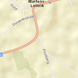 Sint-Martens-Lennik Street Map