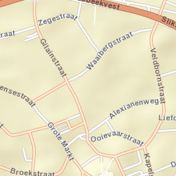 Tienen Street Map