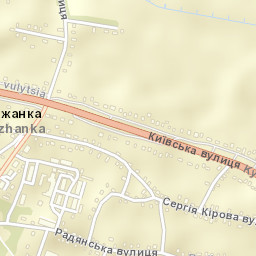 Katyuzhanka Street Map