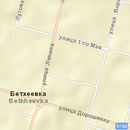 Bekhteyevka Street Map