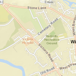 Cowgrove Road, Wimborne, Dorset BH21 Street Map