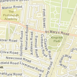 Portsmouth Street Map