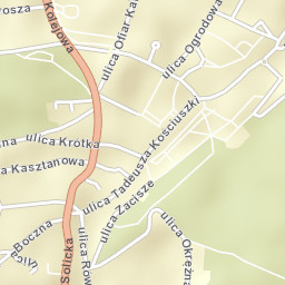 Szczawno-Zdrój Street Map