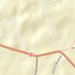Sieraków Śląski Street Map