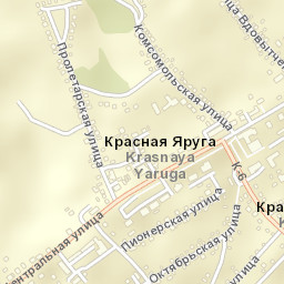 Krasnaya Yaruga Street Map