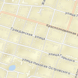 Uryupinsk Street Map