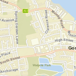 Gosport Street Map