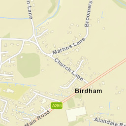 Birdham Street Map