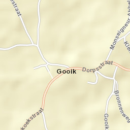 Gooik Street Map