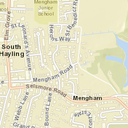 South Hayling Street Map