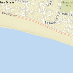 Hayling Island Street Map
