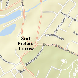 Sint-Pieters-Leeuw Street Map