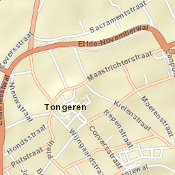 Tongeren Street Map