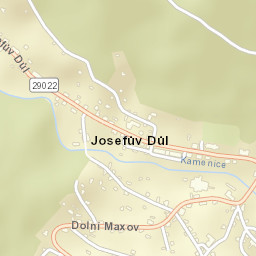 Josefův Důl Street Map