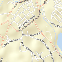 Kamienna Góra Street Map