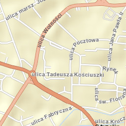 Strzelin Street Map