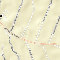 Nyzy Street Map