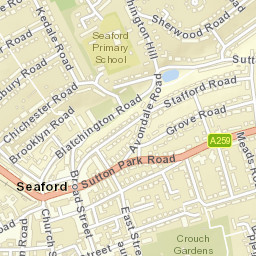 Seaford Street Map