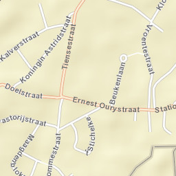 Hoegaarden Street Map
