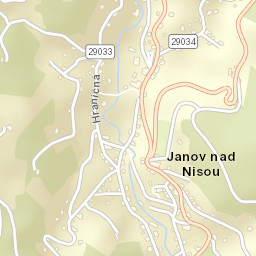 Janov nad Nisou Street Map