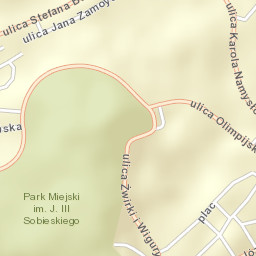 Wałbrzych Street Map