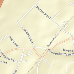 Beersel Street Map