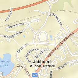 Jablonné v Podještědí Street Map