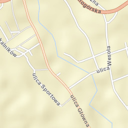 Czarny Bór Street Map