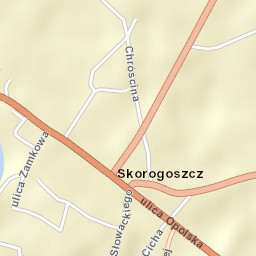 Skorogoszcz Street Map