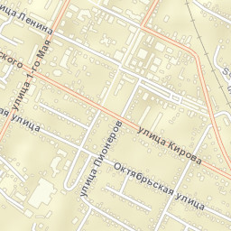 Novyy Oskol Street Map