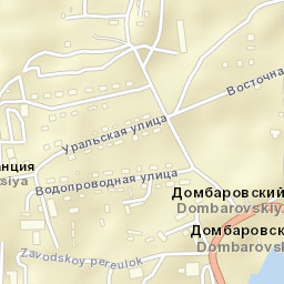 Dombarovskiy Street Map
