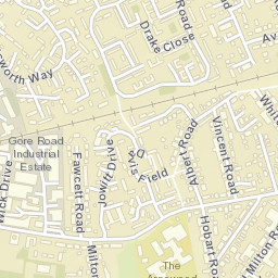 New Milton Street Map