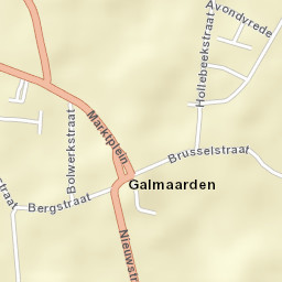 Galmaarden Street Map