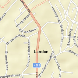 Landen Street Map